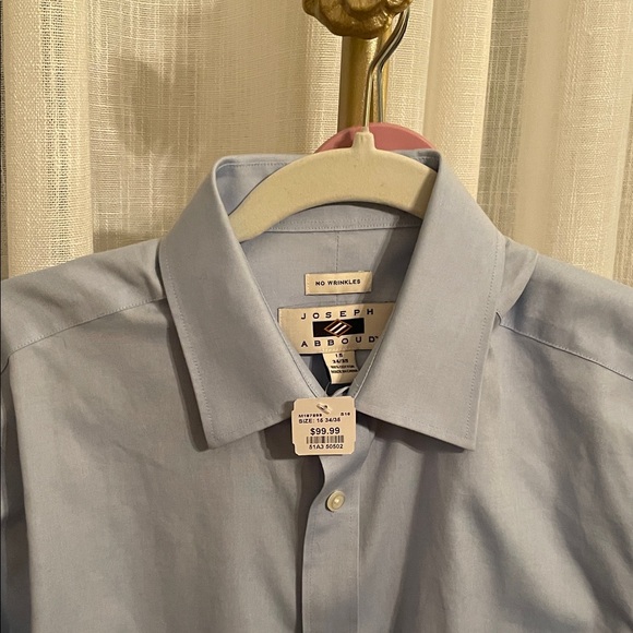Joseph Abboud Sky Blue Dress Shirt - Picture 3 of 9